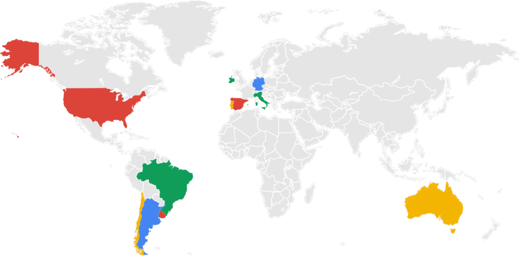 mapa mundi Ads